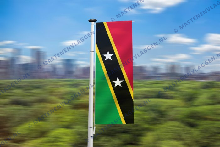 Saint Kitts en Nevis banier