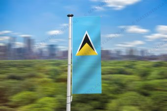 Saint Lucia banier