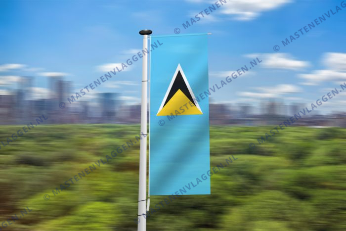 Saint Lucia banier
