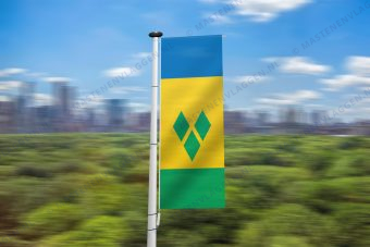 Saint Vincent en de Grenadines banier