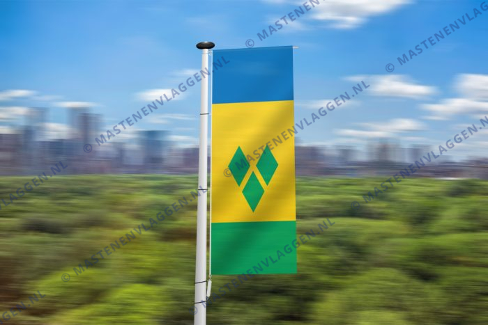 Saint Vincent en de Grenadines banier