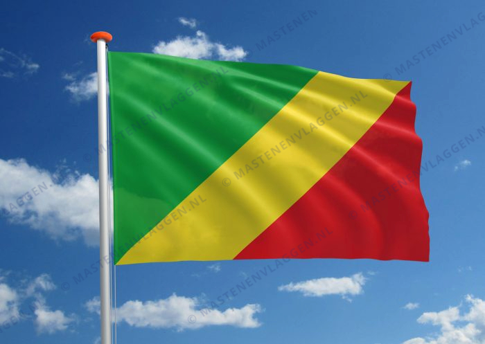 Vlag Congo-Brazzaville