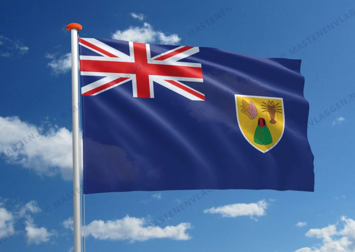 Vlag van Turks- en Caicoseilanden