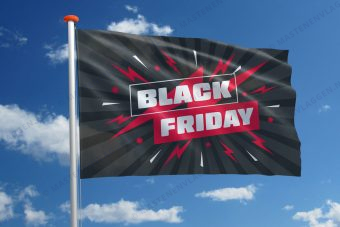 Vlag Black Friday