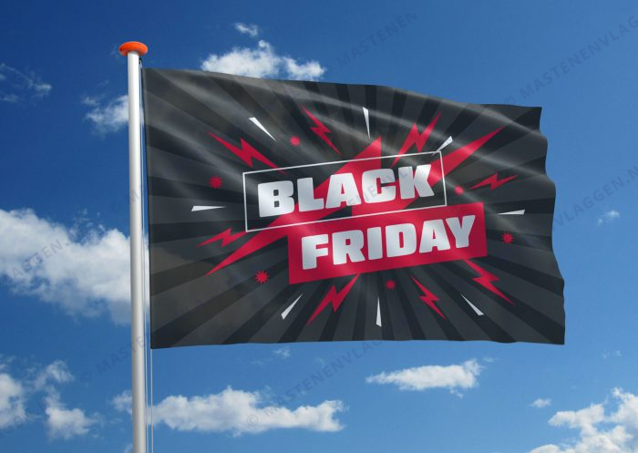 Vlag Black Friday