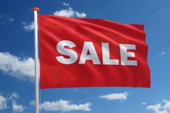 Promotievlag SALE
