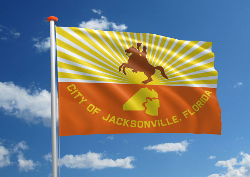Vlag Jacksonville