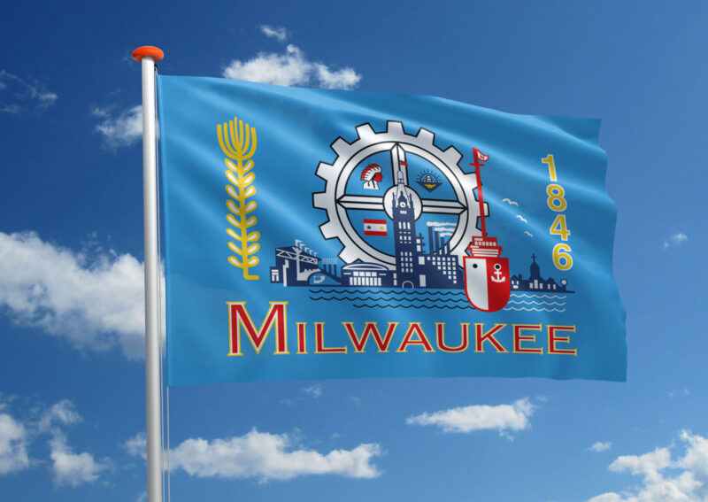 Vlag Milwaukee