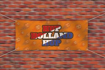 Oranje spandoek