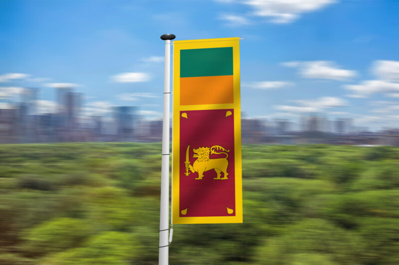 Sri Lankaanse banier
