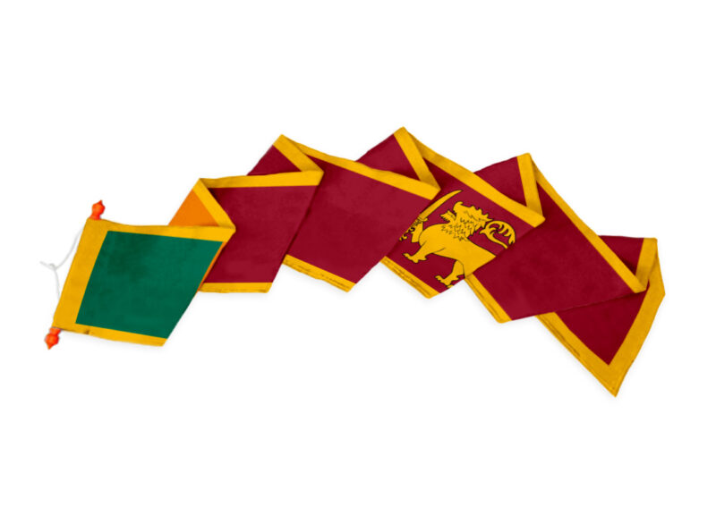Wimpel Sri Lanka