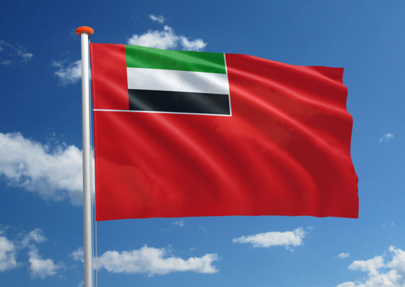 Handelsvlag Verenigde Arabische Emiraten