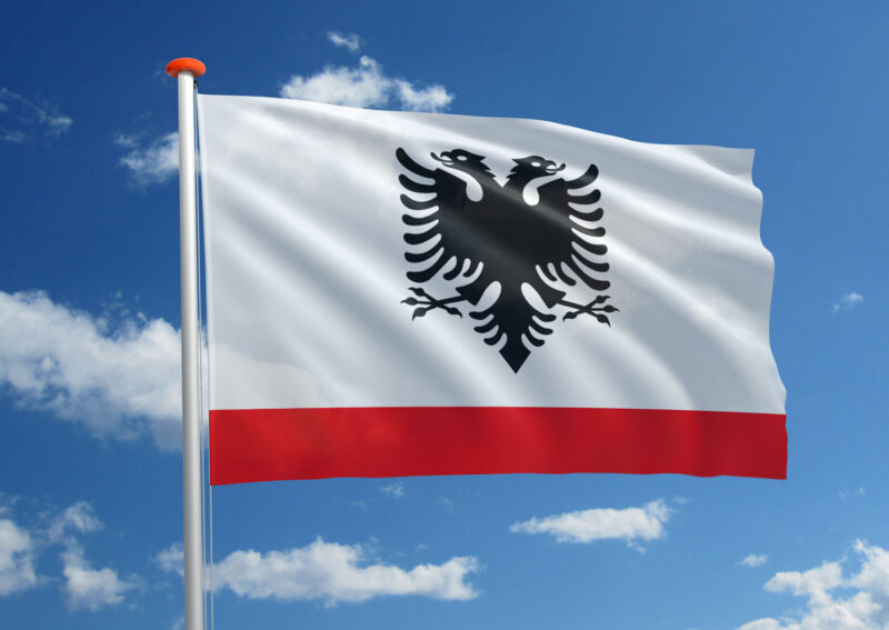 Marinevlag Albanië