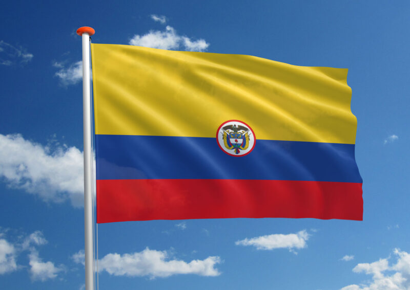 Marinevlag Colombia