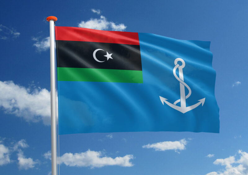 Marinevlag Libië