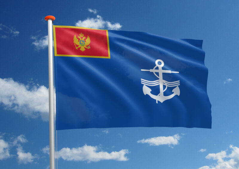 Marinevlag Montenegro