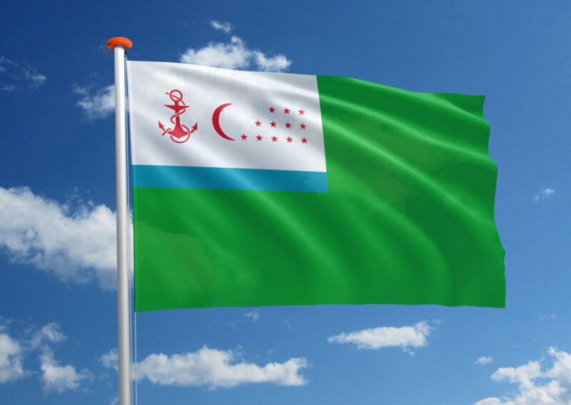 Marinevlag Oezbekistan