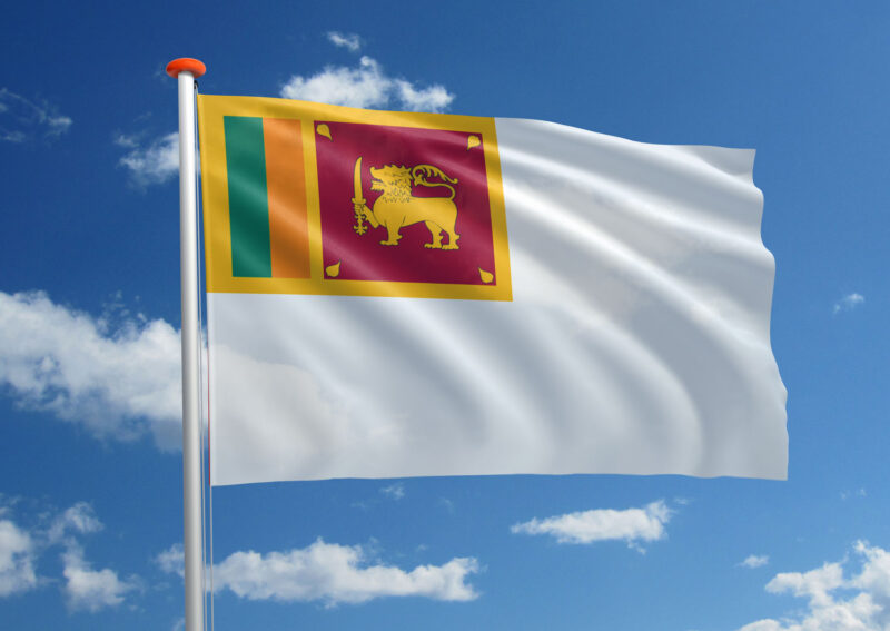 Marinevlag Sri Lanka