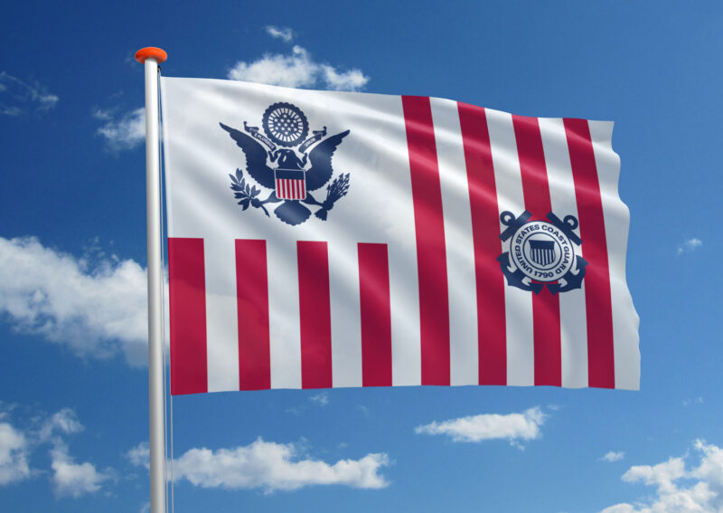 Marinevlag Verenigde Staten (Coast Guard Ensign)