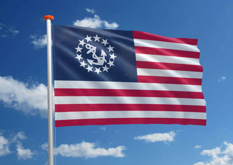 Marinevlag Verenigde Staten (Yacht Ensign)