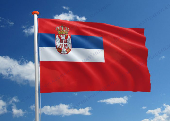 Marinevlag Servië