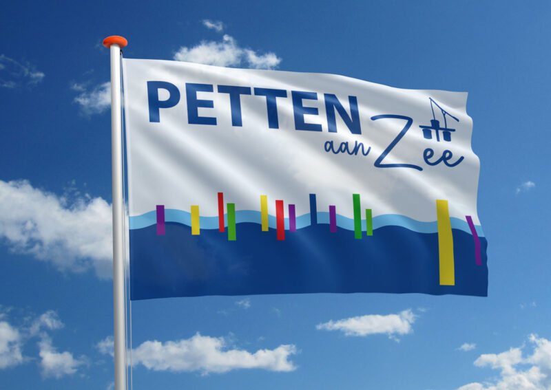 Dorpsvlag Petten aan Zee