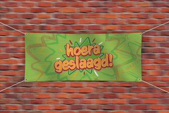 Geslaagd Spandoek