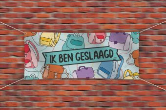 Spandoek Geslaagd