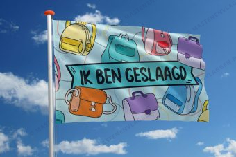 Geslaagdvlag: Ik ben geslaagd