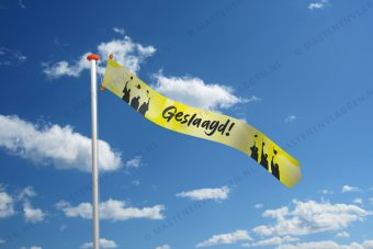 Geslaagd wimpel