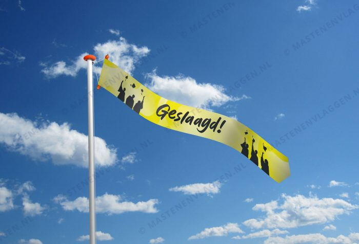 Geslaagd wimpel
