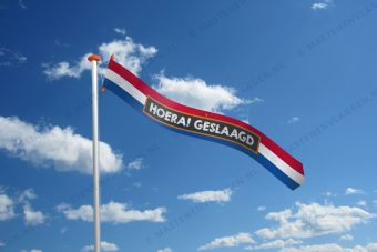 Wimpel geslaagd