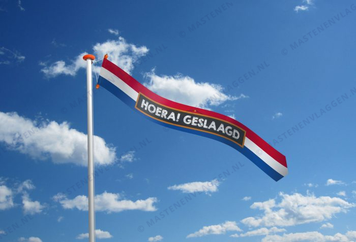 Wimpel geslaagd