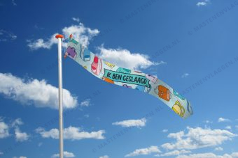 Geslaagd wimpel