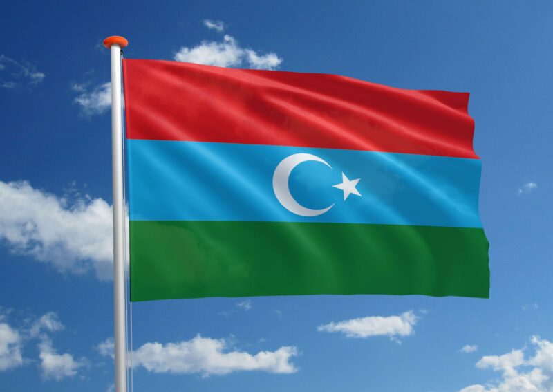 Afghaanse Oezbeken vlag