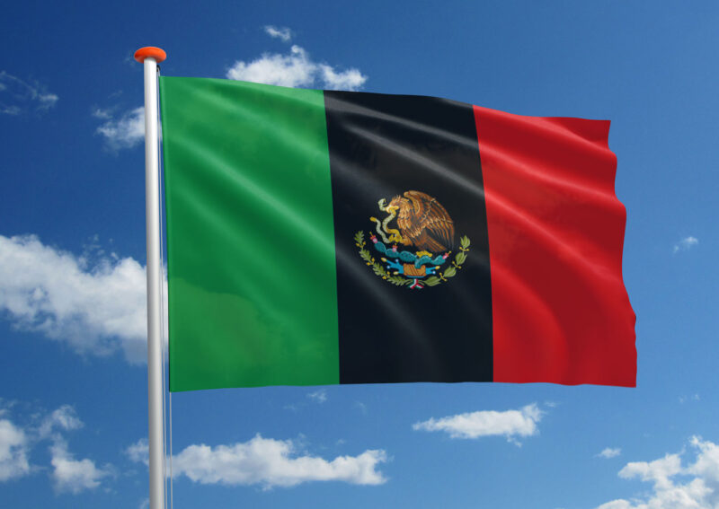 Afro-Mexicaanse vlag