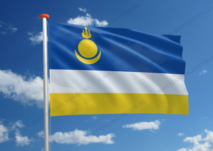 Boerjaten vlag