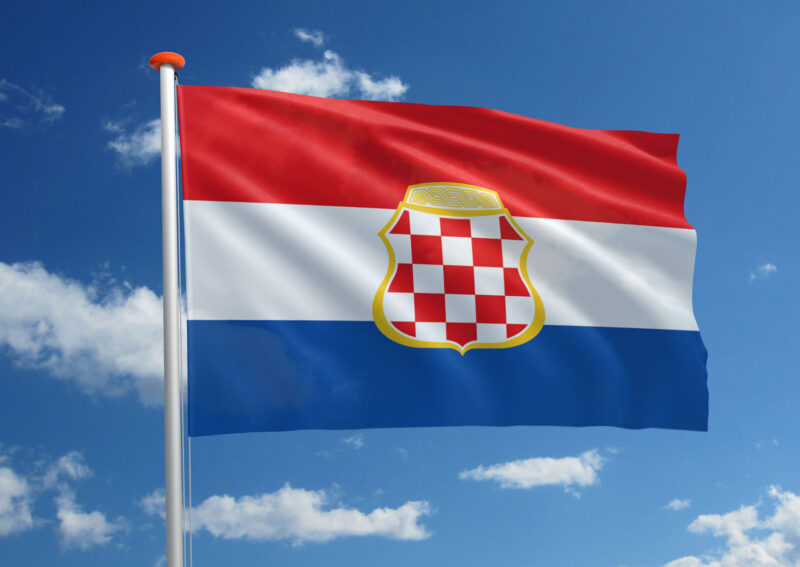 Bosnische Kroaten vlag