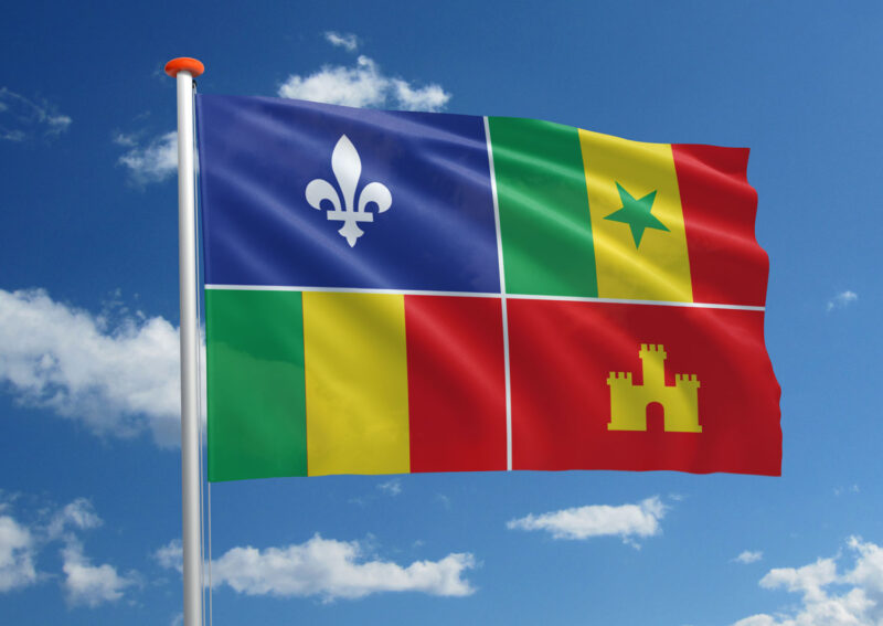 Louisiana Creolen vlag