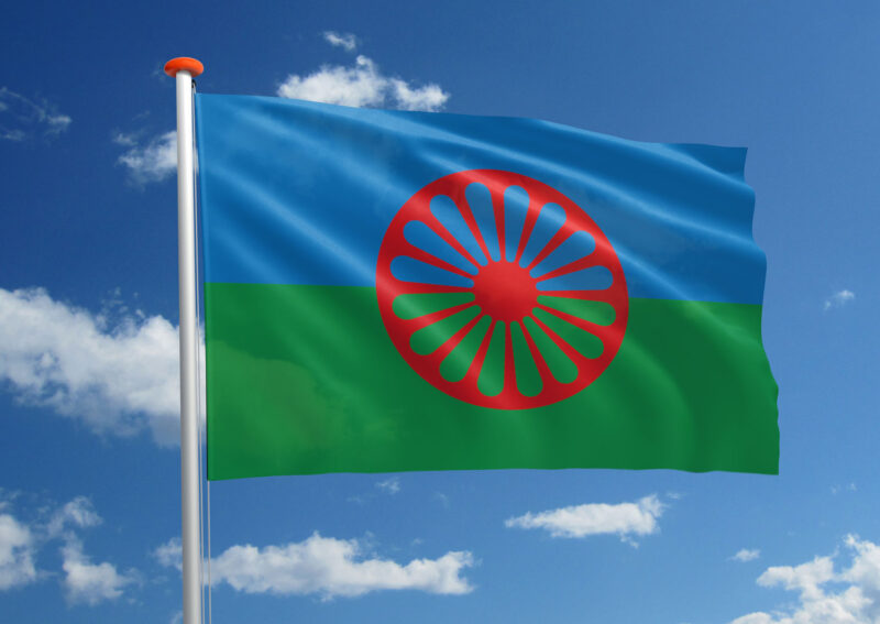Romani vlag
