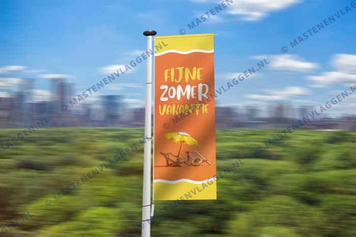 Zomervakantie banier