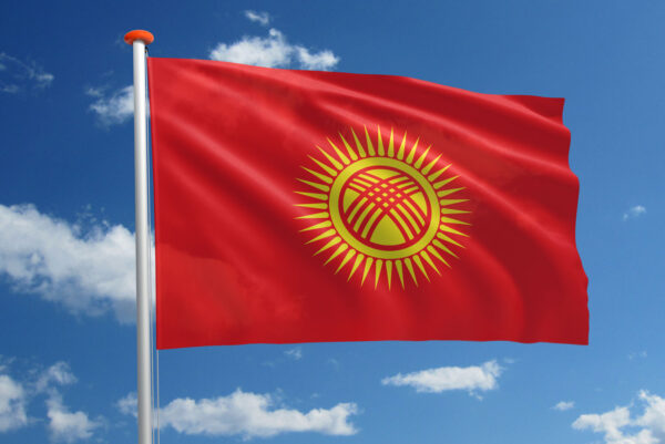 Vlag Kirgizië