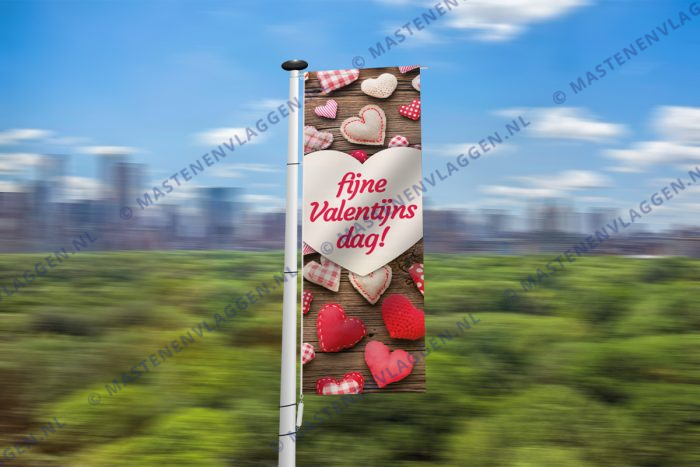 Banier Valentijnsdag