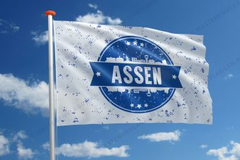 Themavlag stempel Assen