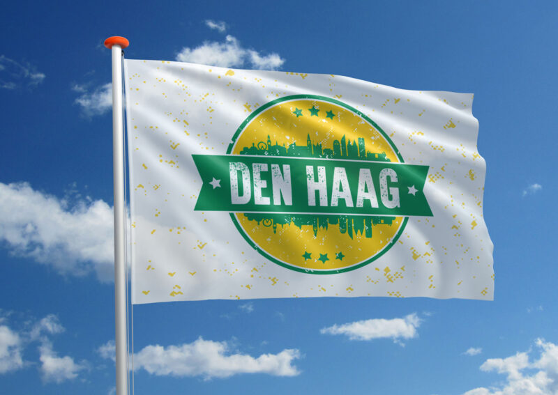 Themavlag stempel Den Haag