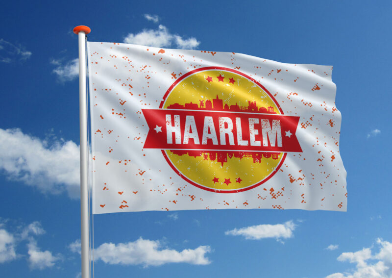 Themavlag stempel Haarlem