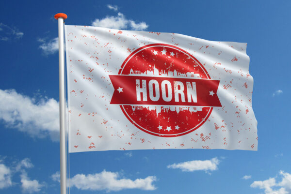 Themavlag stempel Hoorn