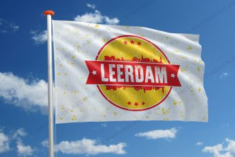 Themavlag stempel Leerdam