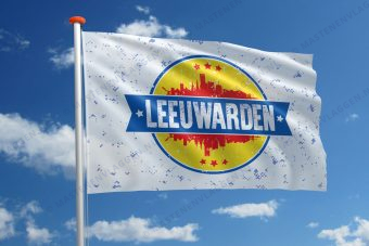Themavlag stempel Leeuwarden