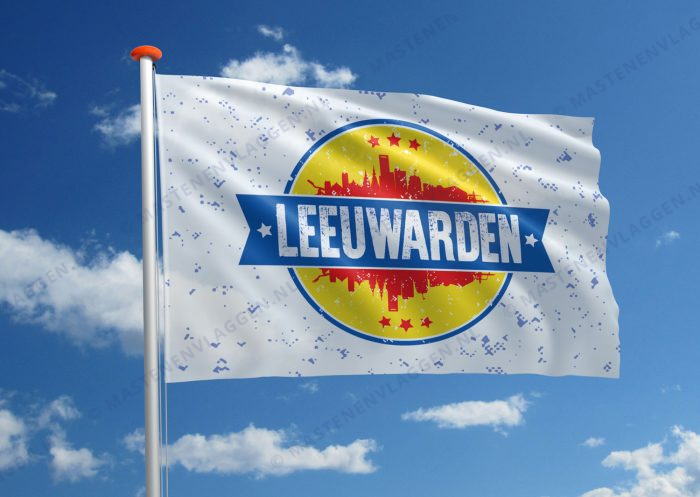 Themavlag stempel Leeuwarden